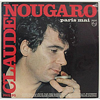 Винтажная виниловая пластинка CLAUDE NOUGARO - PARIS MAI