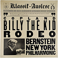 Винтажная виниловая пластинка COPLAND - BILLY THE KID, RODEO (LEONARD BERNSTEIN)