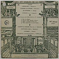 Винтажная виниловая пластинка CUIVRES ET VIOLES DE LA RENAISSANCE (PIERRE DEVEVEY)