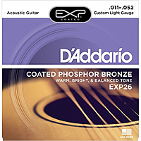 Струны для акустической гитары D'Addario EXP26
