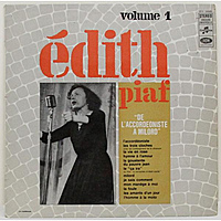 Винтажная виниловая пластинка DE L'ACCORDEONISTE A MILORD (VOL.1) (EDITH PIAF)