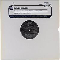 Винтажная виниловая пластинка DEBUSSY - OEUVRES POUR DEUX PIANOS ET PIANO A QUATRE MAINS (CLAUDE HELFFER, HAAKON AUSTBO)