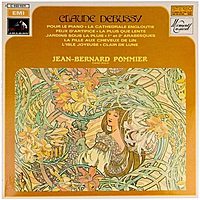 Винтажная виниловая пластинка DEBUSSY - POUR LE PIANO, ARABESQUES, CLAIR DE LUNE (JEAN-BERNARD POMMIER)