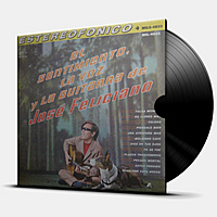 Винтажная виниловая пластинка JOSE FELICIANO - EL SENTIMIENTO, LA VOZ Y LA GUITARRA DE JOSE FELICIANO
