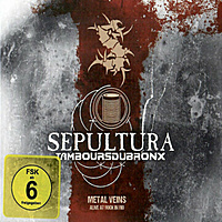 CD-диск SEPULTURA - METAL VEINS - ALIVE AT ROCK IN RIO
