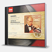 CD-диск HAYDN FRANZ JOSEPH - CELLO CONCERTOS 1&2 - ROSTROPOVICH MSTISLAV