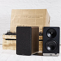 Активная полочная акустика ELAC Debut ConneX DCB41 Walnut в подарочной упаковке c пластинкой "ROCK LEGENDS. LIVE" в подарок