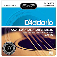 Струны для акустической гитары D'Addario EXP16