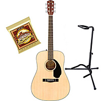 Акустическая гитара с аксессуарами Fender CD-60 Dread V3 DS (Bundle 2)