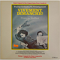 Винтажная виниловая пластинка GEORGES DELERUE - VIVEMENT DIMANCHE! (BANDE ORIGINALE DU FILM)