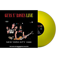 Виниловая пластинка GUNS N' ROSES - LLIVE IN NEW YORK CITY 1988 (COLOUR YELLOW)