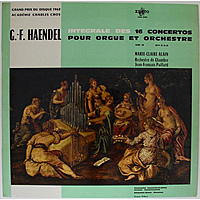 Винтажная виниловая пластинка HAENDEL - 16 CONCERTOS POUR ORGUE (VOL. II) (MARIE-CLAIRE ALAIN) (MONO)