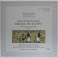 Винтажная виниловая пластинка HANDEL - ISRAEL IN EGYPT (CHARLES MACKERRAS)