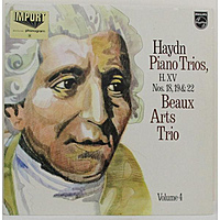 Винтажная виниловая пластинка HAYDN - PIANO TRIOS, H.XV № 18, 19 & 22 (VOLUME 4) (BEAUX ARTS TRIO)