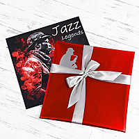 Виниловая пластинка JAZZ LEGENDS 2024. LIMITED EDITION (VARIOUS ARTISTS, 180 GR, REISSUE) в стильной подарочной упаковке