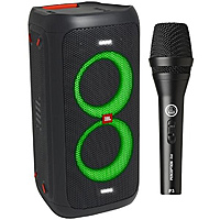 Колонка для вечеринок (PartyBox) JBL PartyBox 100 + микрофон AKG P3 S