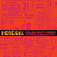 Виниловая пластинка JIMI HENDRIX - SONGS FOR GROOVY CHILDREN: THE FILLMORE EAST CONCERTS (8 LP, 180 GR)