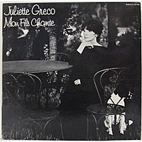 Винтажная виниловая пластинка JULIETTE GRECO - MON FILS CHANTE
