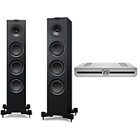 Стереокомплект KEF Q550 + Roksan Attessa Integrated Amplifier