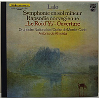 Винтажная виниловая пластинка LALO - OVERTURE "LE ROI D'YS", SYMPHONY IN G MINOR, RAPSODIE (ANTONIO DE ALMEIDA)