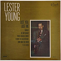 Винтажная виниловая пластинка LESTER YOUNG - JUST YOU, JUST ME