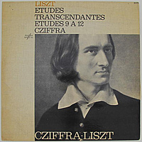 Винтажная виниловая пластинка LISZT - DOUZE ETUDES D'EXECUTION TRANSCENDANTE (ETUDES 9 A 12) (DISQUE II) (GYORGY CZIFFRA) (MONO)
