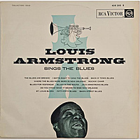 Винтажная виниловая пластинка LOUIS ARMSTRONG - SINGS THE BLUES (EX)
