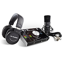 Комплект для домашней студии с микрофоном M-Audio M-Track 2X2 Vocal Studio Pro