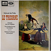 Винтажная виниловая пластинка MANUEL DE FALLA - LE TRICORNE (VICTORIA DE LOS ANGELES) (MONO)