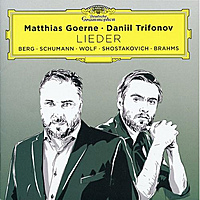 CD-диск MATTHIAS GOERNE, DANIIL TRIFONOV - LIEDER (BERG, SCHUMANN, WOLF, SHOSTAKOVITCH, BRAHMS)