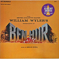 Винтажная виниловая пластинка MIKLOS ROZSA - BEN-HUR. Excellent (EX)