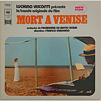 Винтажная виниловая пластинка MORT A VENISE (BANDE ORIGINALE DU FILM) (FRANCO MANNINO)