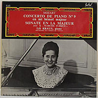 Винтажная виниловая пластинка MOZART - CONCERTO DE PIANO № 9, SONATE EN LA MAJEUR AVEC LA "MARCHE TURQUE" (LILI KRAUS, VICTOR DESARZENS)