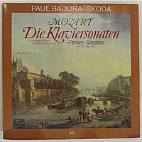 Винтажная виниловая пластинка MOZART - DIE KLAVIERSONATEN (VOL. 1) (PARISER SONATEN KV 310, 330 - 333) (PAUL BADURA-SKODA)