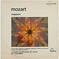 Винтажная виниловая пластинка MOZART - REQUIEM (KARL BOHM)