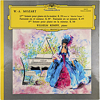 Винтажная виниловая пластинка MOZART - SONATES № 8 ET 11, FANTAISIES (WILHELM KEMPFF)
