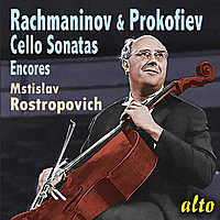 CD-диск MSTISLAV ROSTROPOVICH - RACHMANINOV/ PROKOFIEFF: CELLO SONATAS & ENCORES