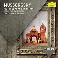 CD-диск MUSSORGSKY - PICTURES AT AN EXHIBITION (GIULINI, CARLO MARIA)