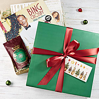 Новогодний подарочный набор "РОЖДЕСТВЕНСКИЕ ХИТЫ: ОТ КЛАССИКИ ДО СОВРЕМЕННОСТИ" со специями для глинтвейна в подарок
