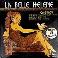 Винтажная виниловая пластинка  OFFENBACH - LA BELLE HELENE (RENE LEIBOWITZ)