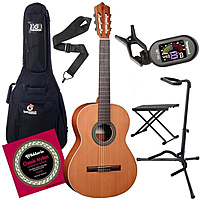 Классическая гитара с аксессуарами Perez 600 (Bundle 1)