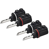 Разъем акустический типа "банан" Phaze Audio SpPlug RO 8 mm (4 шт.)