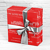 Подарочная упаковка малой коробки "MODERN STYLE. RED"