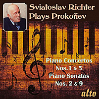 CD-диск PROKOFIEV - PIANO CONCERTOS 1 & 5, PIANO SONATAS 2 & 9 (SVIATOSLAV RICHTER)