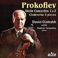 CD-диск PROKOFIEV - VIOLIN CONCERTOS 1 & 2, 5 PIECES FROM CINDERELLA (DAVID OISTRACH)