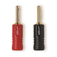 Разъем акустический типа "банан" QED Airloc ABS 4 mm Plug