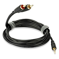 Кабель miniJack-2RCA QED Connect J2P