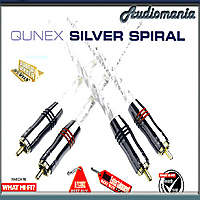 Кабель межблочный аналоговый RCA QED QUNEX SILVER SPIRAL