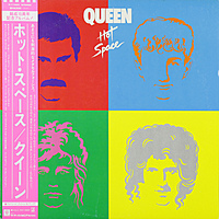 Виниловая пластинка QUEEN - HOT SPACE (JAPAN ORIGINAL. 1ST PRESS) (винтаж)