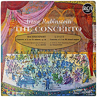 Винтажная виниловая пластинка RACHMANINOFF - CONCERTO № 2 EN UT MINEUR, OP. 18; LISZT - CONCERTO № 1 EN MI BEMOL MAJEUR (ARTUR RUBINSTEIN) GOOD